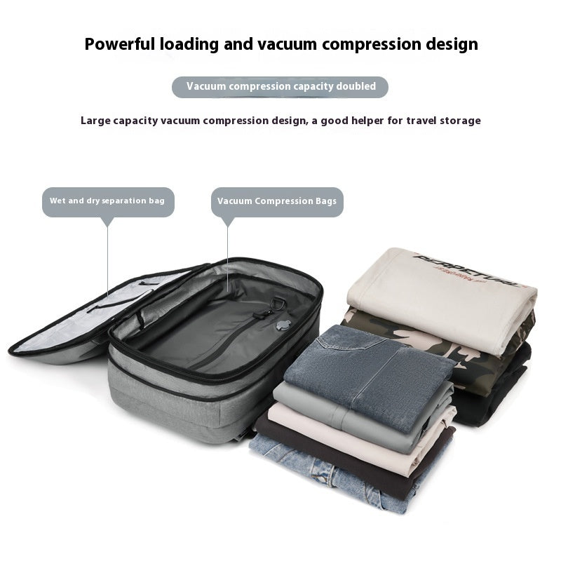 Multifunctional Travel Vacuum Compression Backpack